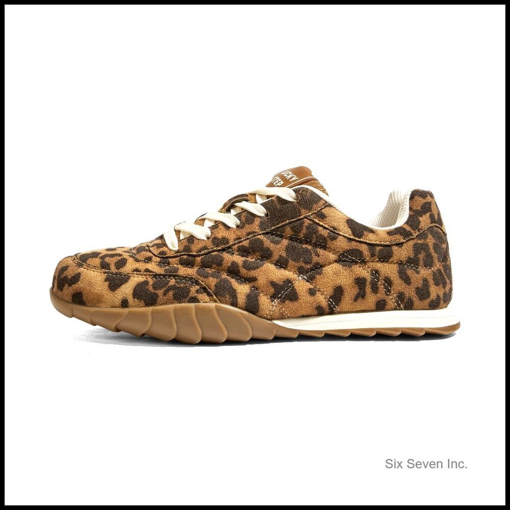 Retro Fashion Sneakers Thin Sole Anti-Slip Comfortable Walking Shoes Trendy